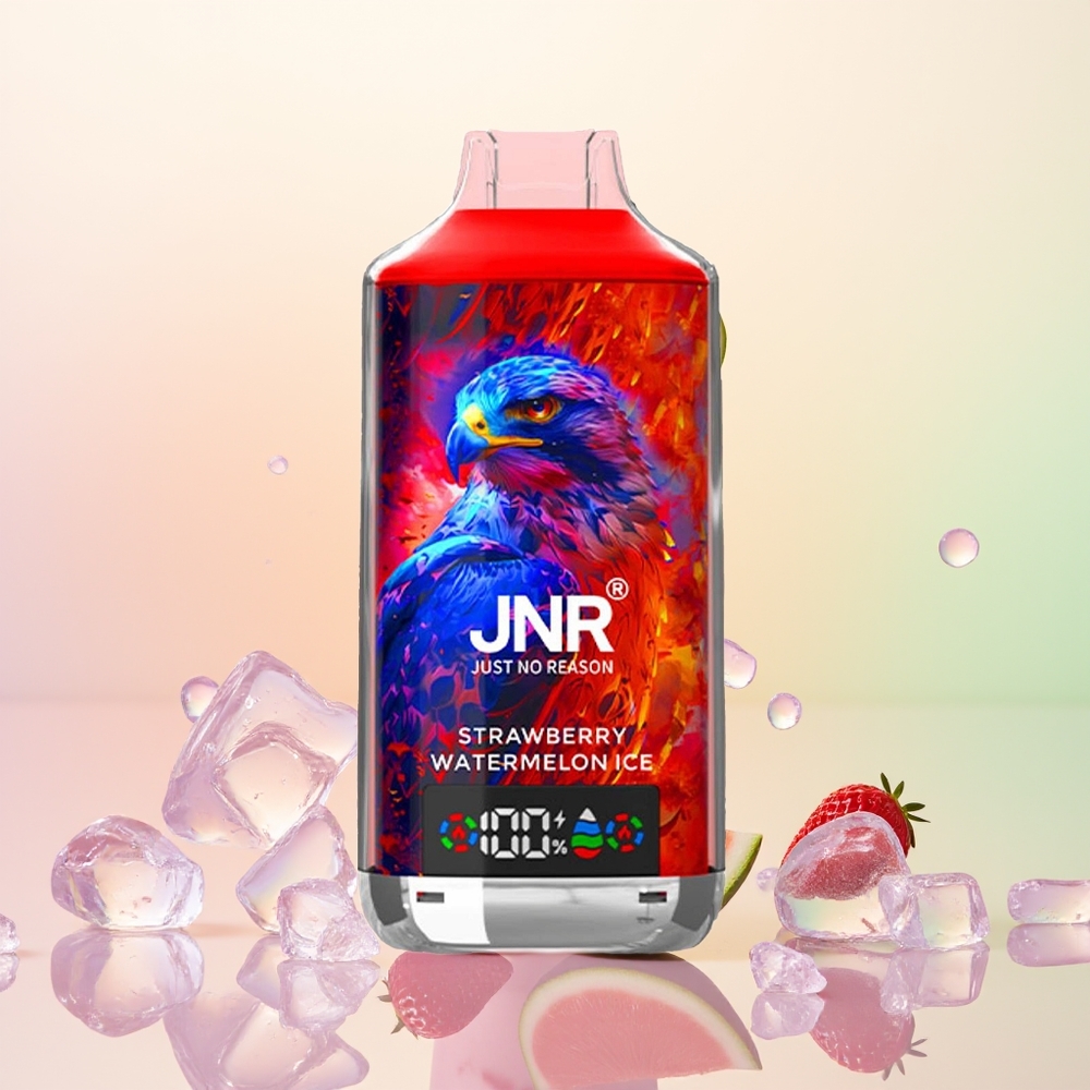 JNR Falcon X 18000 فراولة بطيخ مثلج بشحن سريع نوع سي