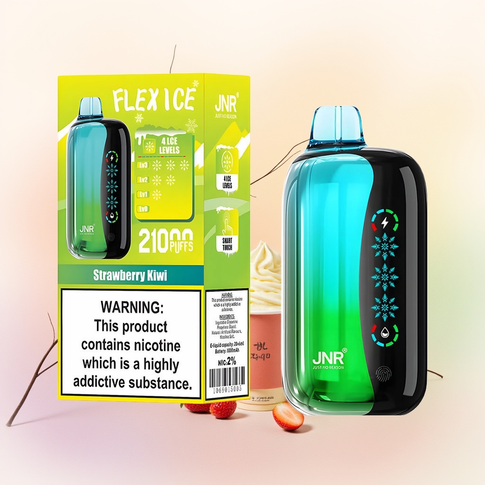 JNR Flex Ice 21000 فراولة كيوي مخصص تدفق الهواء