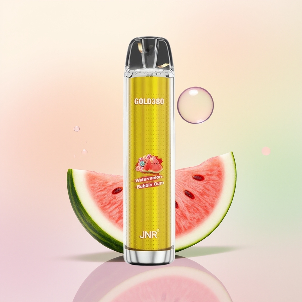 JNR Glod380 6000 علكة البطيخ الفقاعية مع ملف شبكي 10 أوم