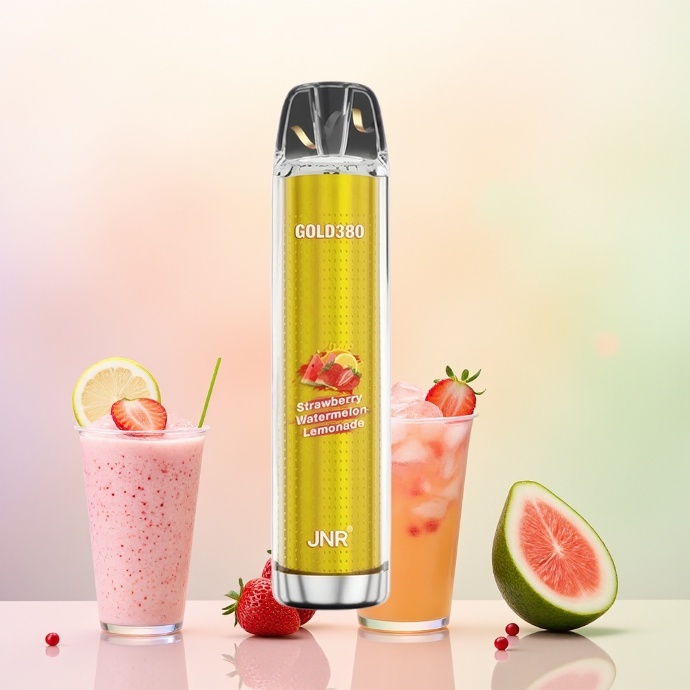 JNR Glod380 6000 فراولة بطيخ ليموناضة مع ملف شبكي 10 أوم