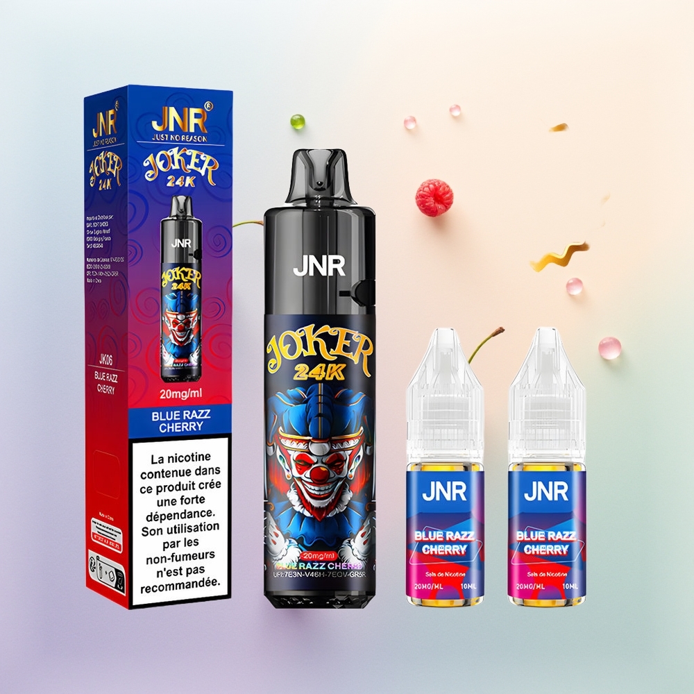 JNR Joker 24K العليق الأزرق الكرزي مع شحن Type-C