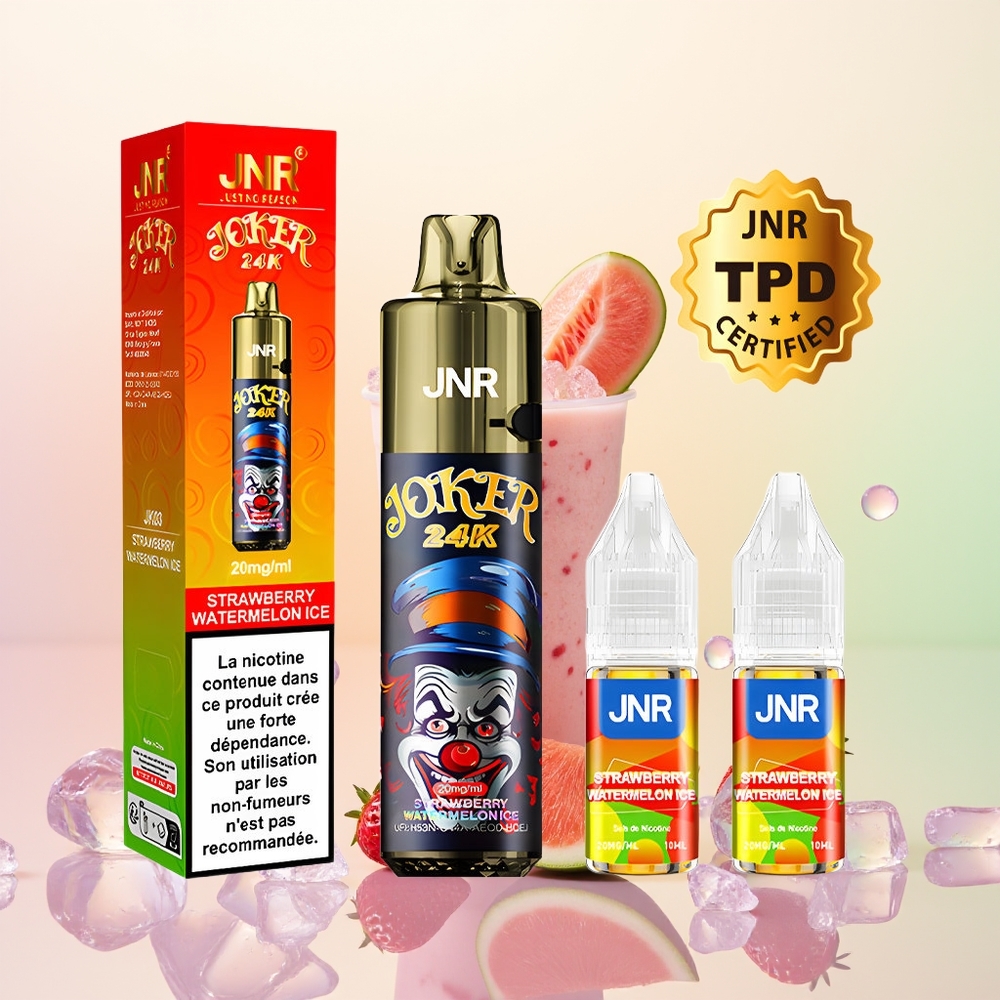 JNR Joker 24K فراولة بطيخ مثلج مع شحن نوع سي