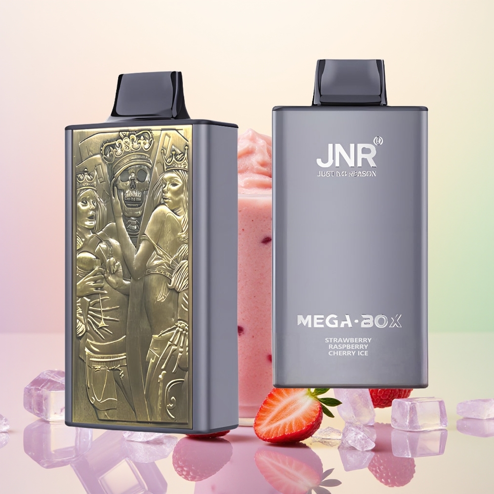 JNR Mega Box 25000 آيس الفراولة التوت الكرز مع شحن سريع