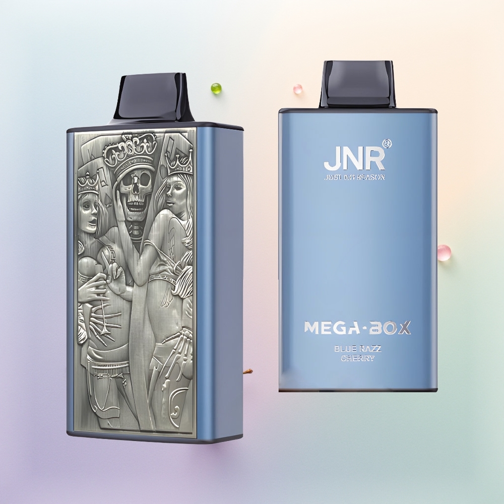 JNR Mega Box 25000 الكرز الأزرق الغني بالبطارية المزدوجة