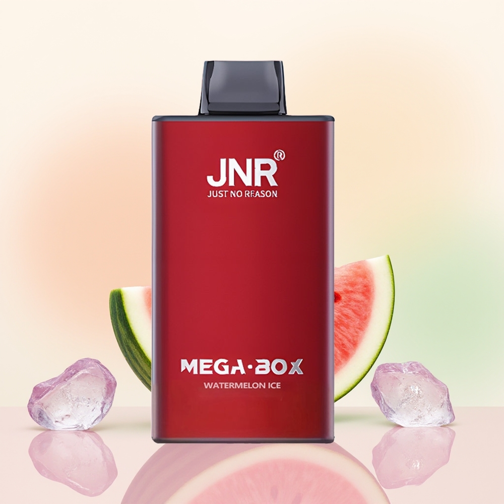 JNR Mega Box 25000 بطيخ مثلج بالنيكوتين 2٪