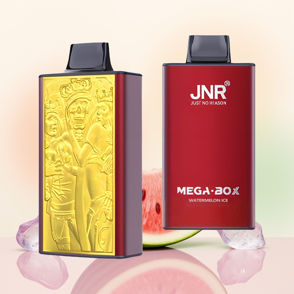 JNR Mega Box 25000 بطيخ مثلج بالنيكوتين 2٪