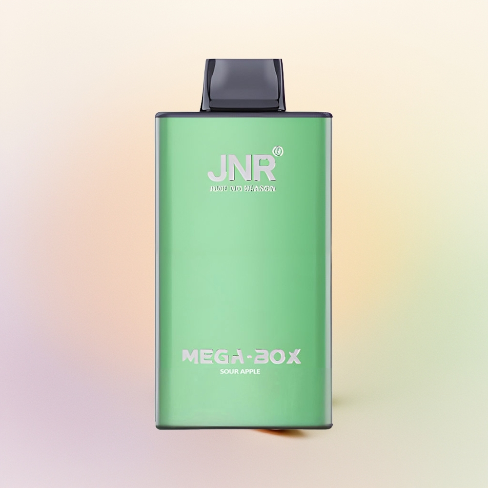 JNR Mega Box 25000 تفاحة حامضة سعة 30 مل