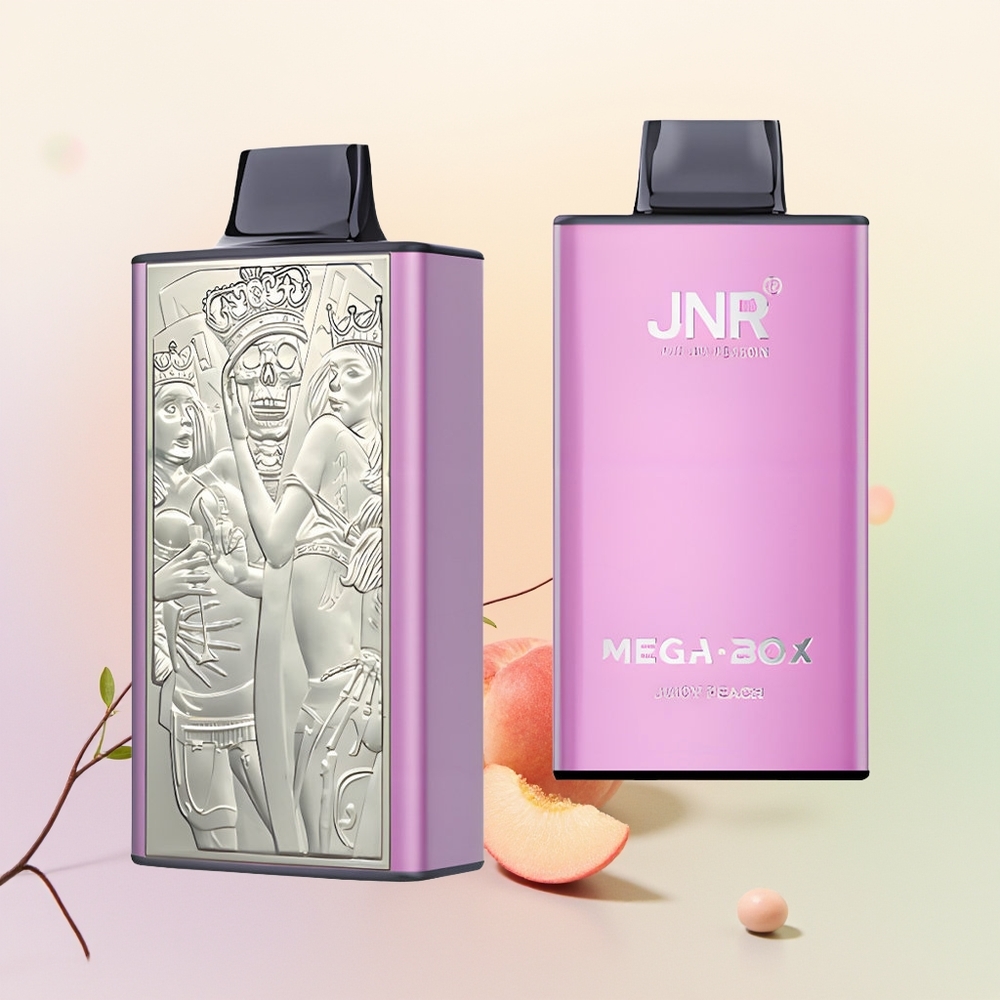 JNR Mega Box 25000 عصير الخوخ مع شحن سريع