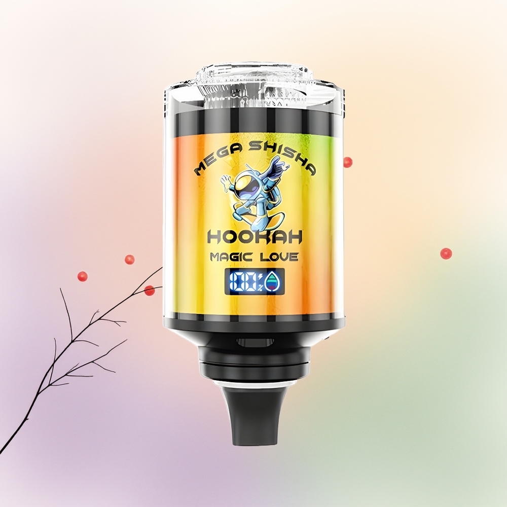 JNR Mega Shisha Hookah 100K سحر الحب بشاشة ذكية