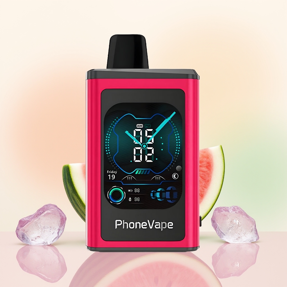 JNR PhoneVape 30000 بطيخ مثلج بشاشة عرض كاملة