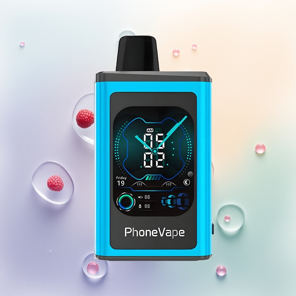 JNR PhoneVape 30000 بلو راز آيس مع شاشة كاملة