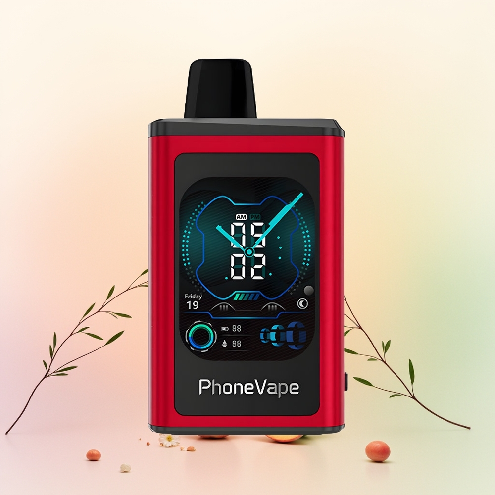 JNR PhoneVape 30000 خوخ مانجو بطيخ مع شاشة عرض كاملة