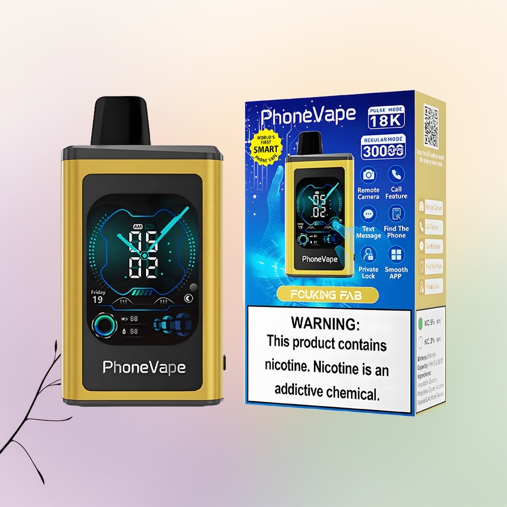 JNR PhoneVape 30000 فاب اللعين مع شاشة عرض كاملة