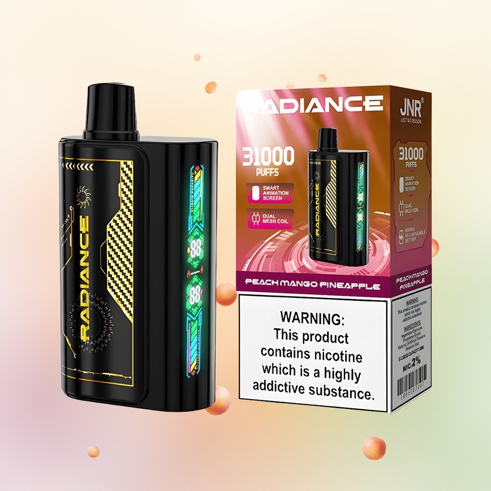 JNR Radiance 31000 خوخ مانجو أناناس بشاشة ذكية متحركة