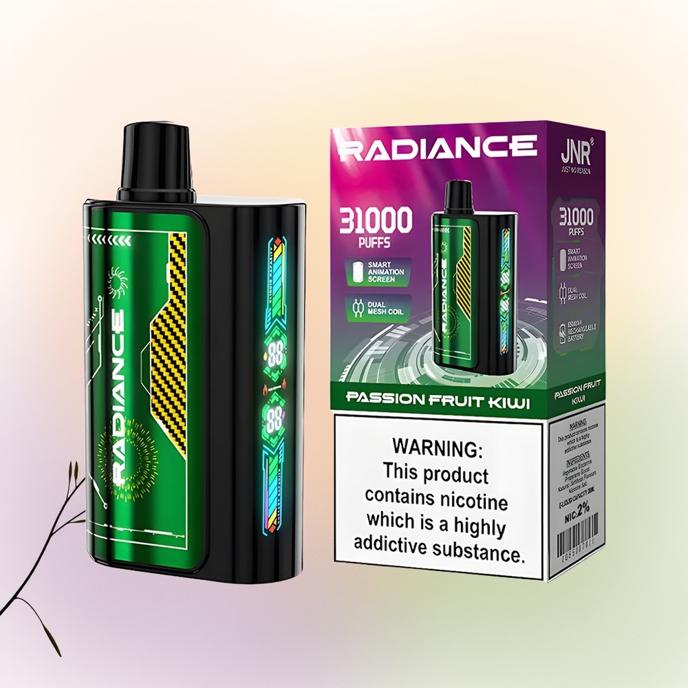 JNR Radiance 31000 فاكهة العاطفة والكيوي مع شاشة ذكية متحركة