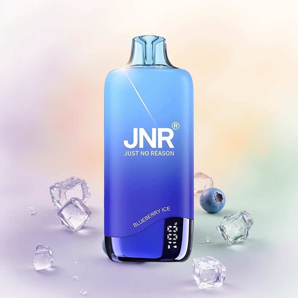 JNR Rainbow 10500 توت أزرق جليدي مع شبكة 08 أوم
