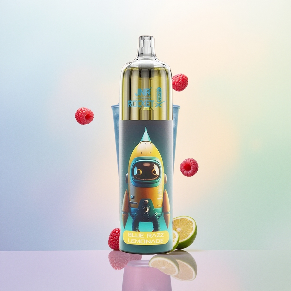 JNR Rocket-X 12400 الليموناضة الزرقاء بالتوت مع شاحن سريع نوع-C