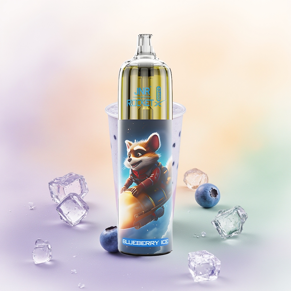 JNR Rocket-X 12400 توت أزرق مثلج مع تيار هواء قابل للتعديل