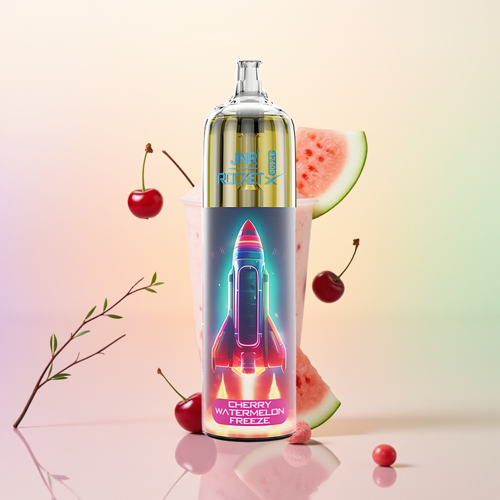 JNR Rocket-X 12400 عصير البطيخ الكرزي المجمد مع شحن سريع