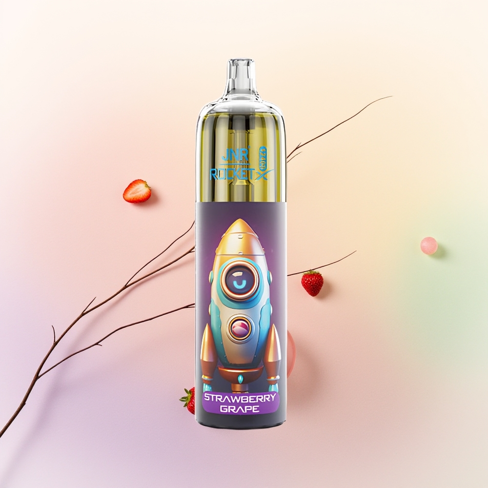 JNR Rocket-X 12400 فراولة عنب مع ضوء RGB