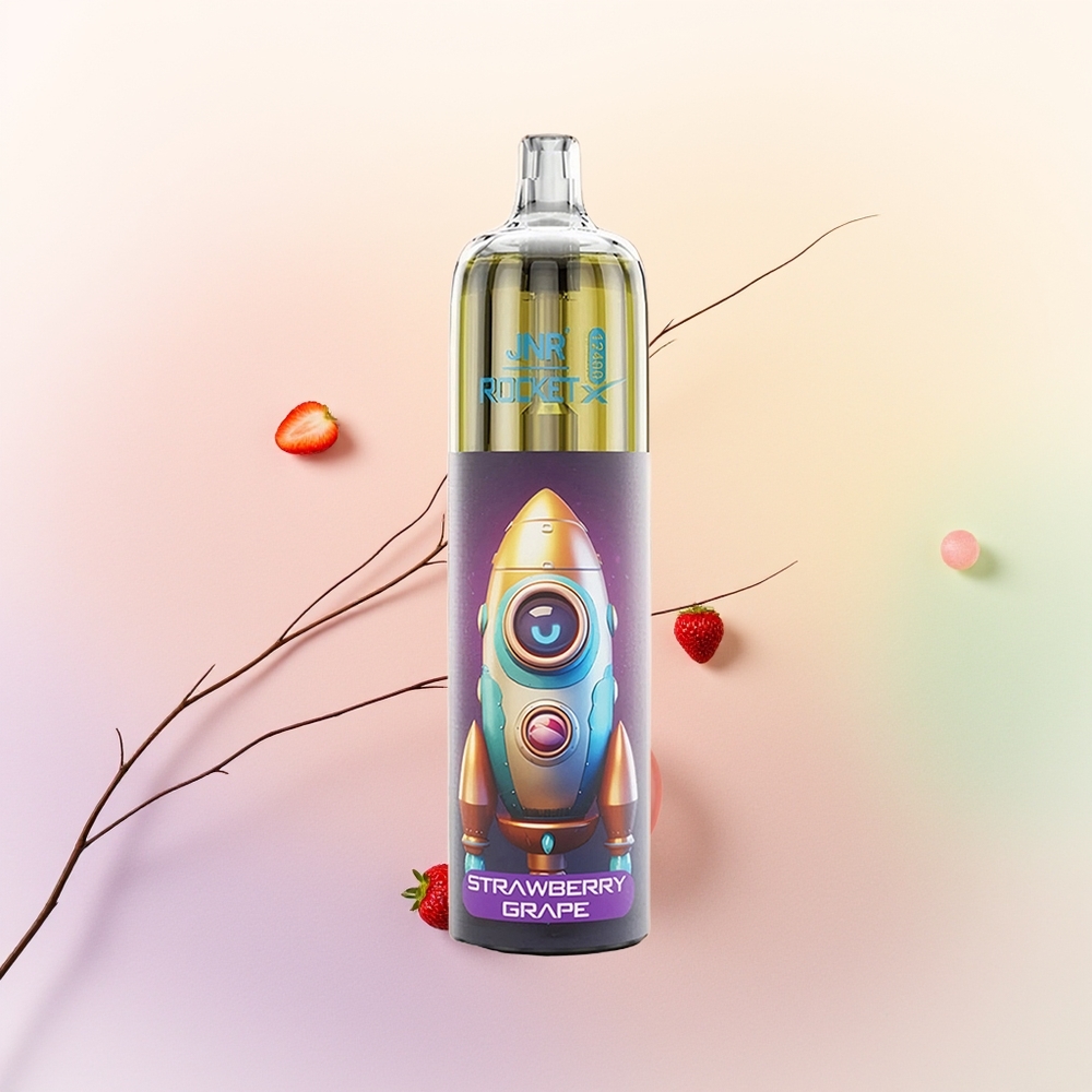 JNR Rocket-X 12400 فراولة عنب مع ضوء RGB