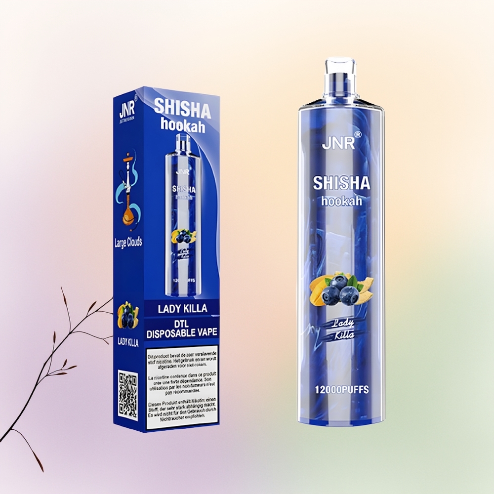 JNR Shisha Hookah 12000 سيدة القاتلة 750 مللي أمبير