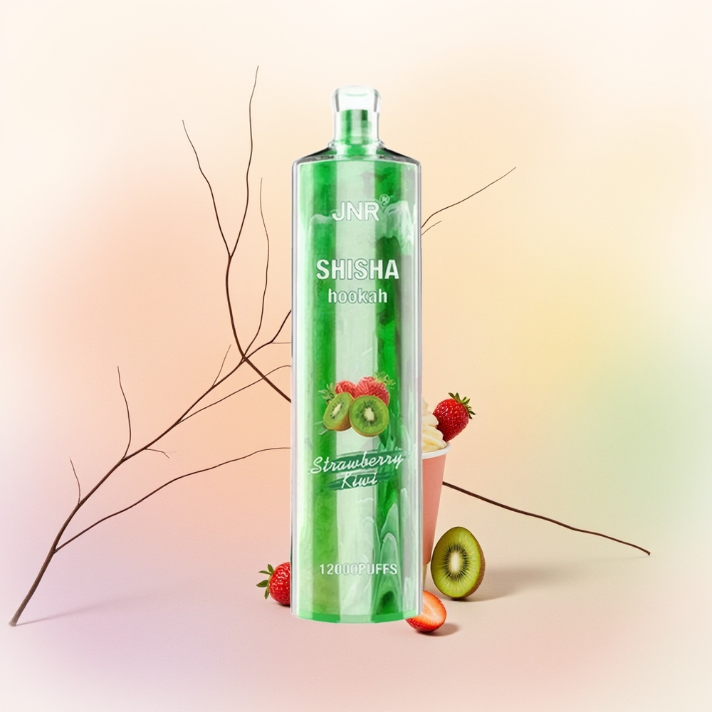 JNR Shisha Hookah 12000 فراولة كيوي 750 مللي أمبير