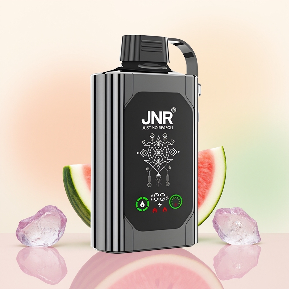JNR Shisha Hookah Box 20500 بطيخ مثلج بشاشة عالية الدقة وشحن سريع نوع سي