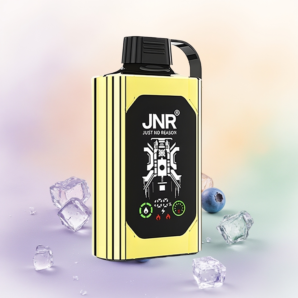 JNR Shisha Hookah Box 20500 تُوت أزرق جليدي بشحن سريع نوع-سي