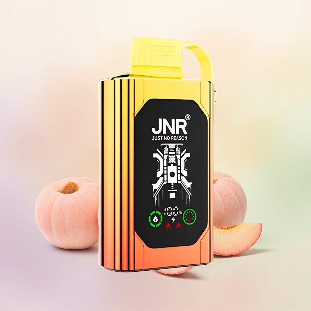 JNR Shisha Hookah Box 20500 عصير الخوخ مع شحن سريع نوع سي