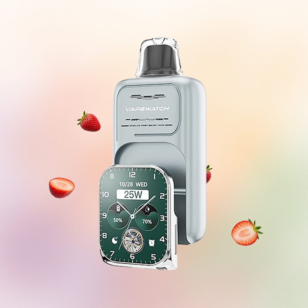 JNR VapeWatch 30000 آيس كريم الفراولة مع شحن سريع