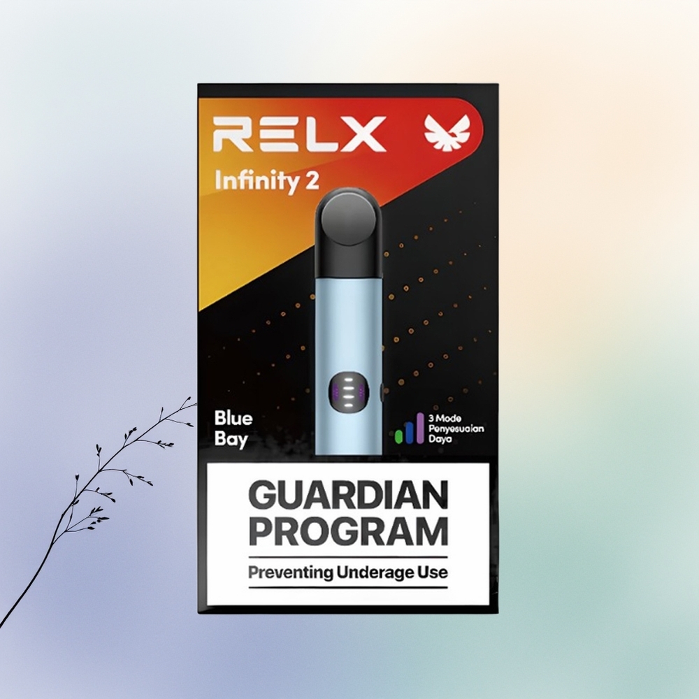 Relx Infinity 2 Vape Device الزرقاء الأنيقة سعة 19 مل