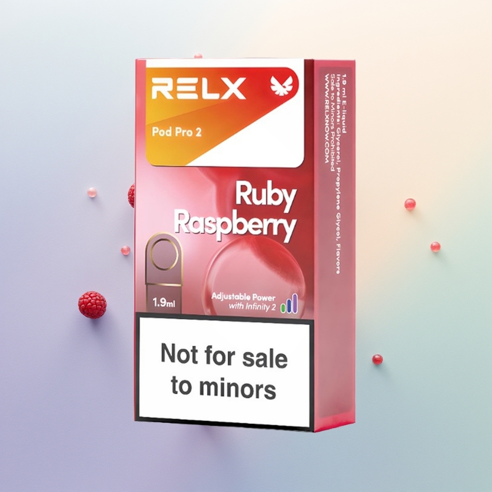 Relx Pod Pro 2 Vape Device التوت الأزرق مع 19 مل وثلاثة أوضاع