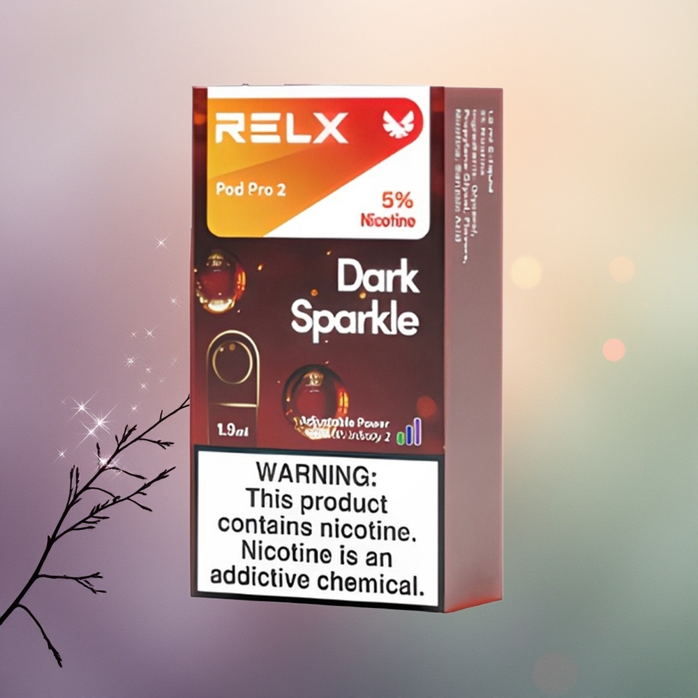 Relx Pod Pro 2 Vape Device الشرارة المظلمة - سعة 19 مل - 3 أوضاع Eco، Smooth، Boost