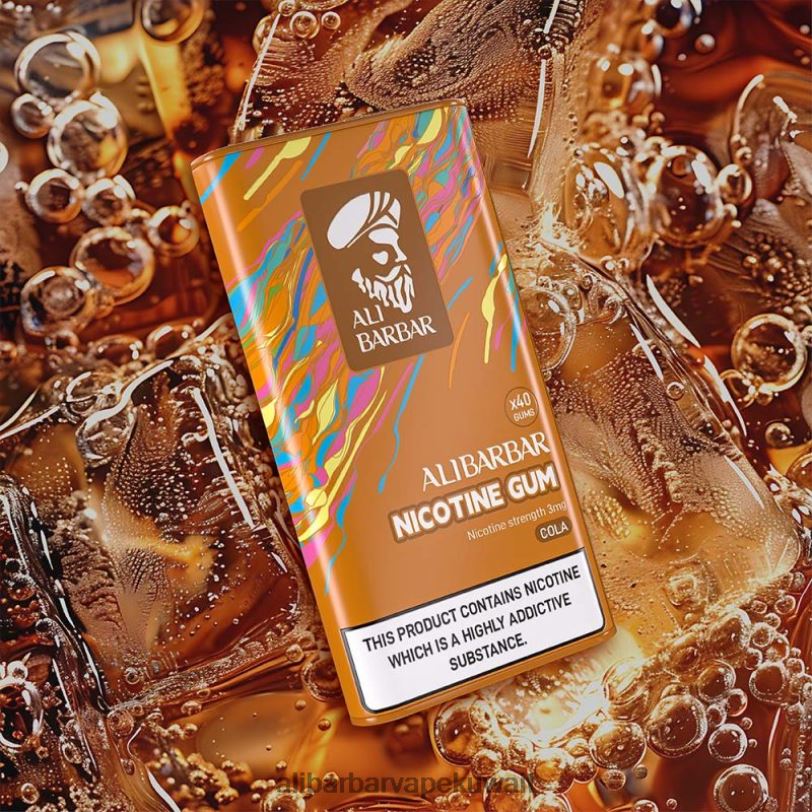 Alibarbar Vape Nicotine - كولا 4T8VD99 Alibarbar علكة النيكوتين