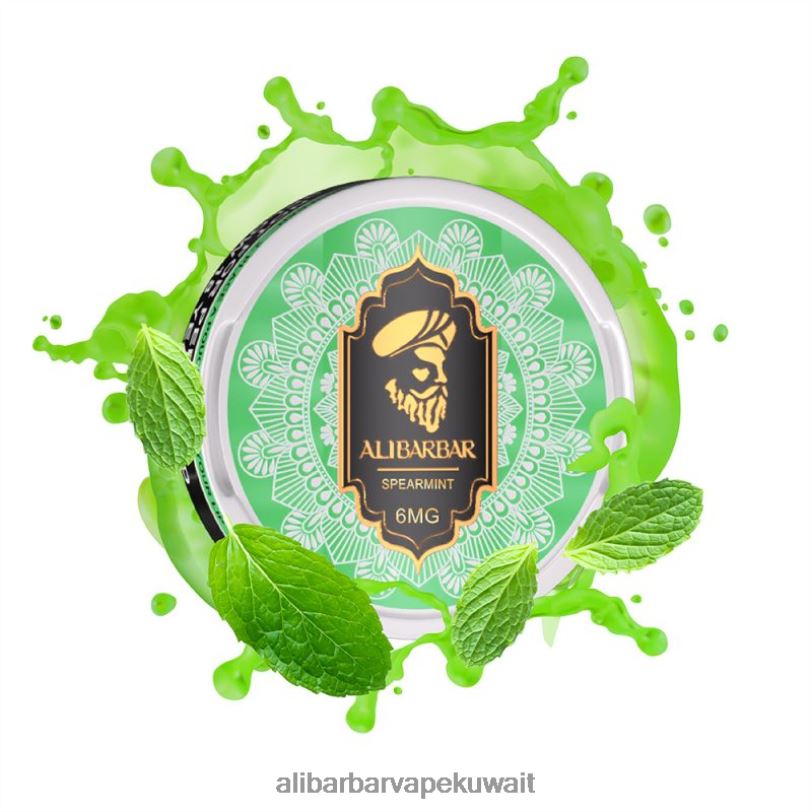 Alibarbar Vape Nicotine Content - النعناع 4T8VD90 Alibarbar أكياس النيكوتين