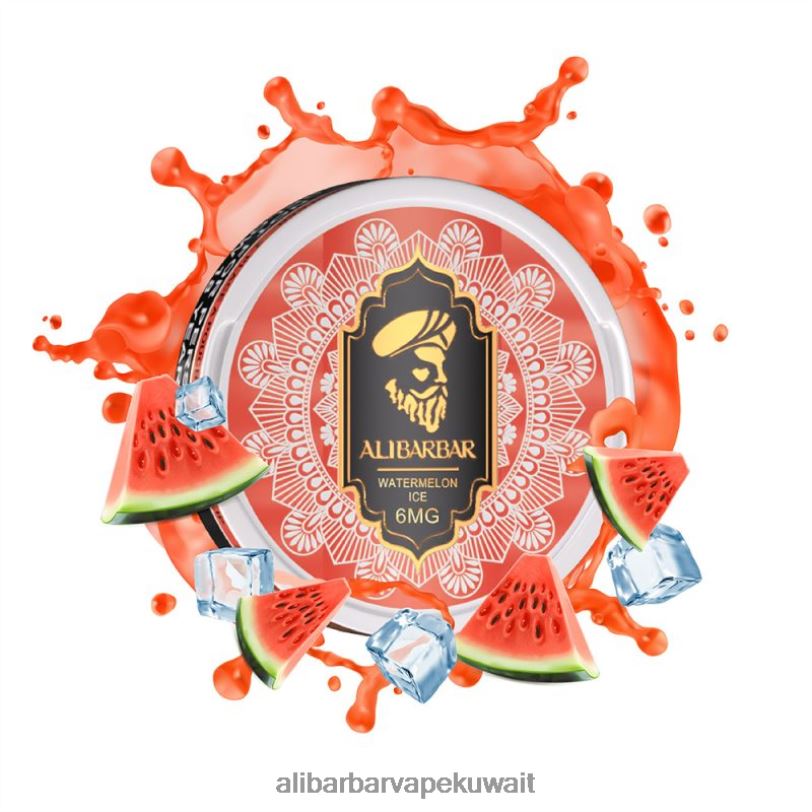 Alibarbar Vape Price - ثلج البطيخ 4T8VD94 Alibarbar أكياس النيكوتين