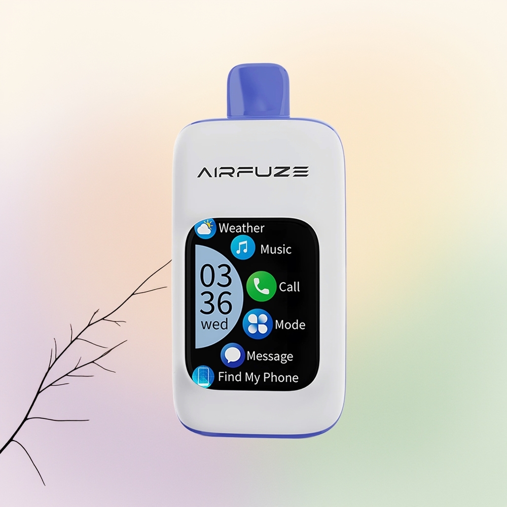 AirFuze Smart Pro 40000 ميامي النعناع الذكي مع شاشة تعمل باللمس واتصال لاسلكي