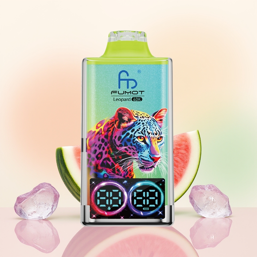 Fumot Leopard 40K بطيخ مثلج بنسبة 3%