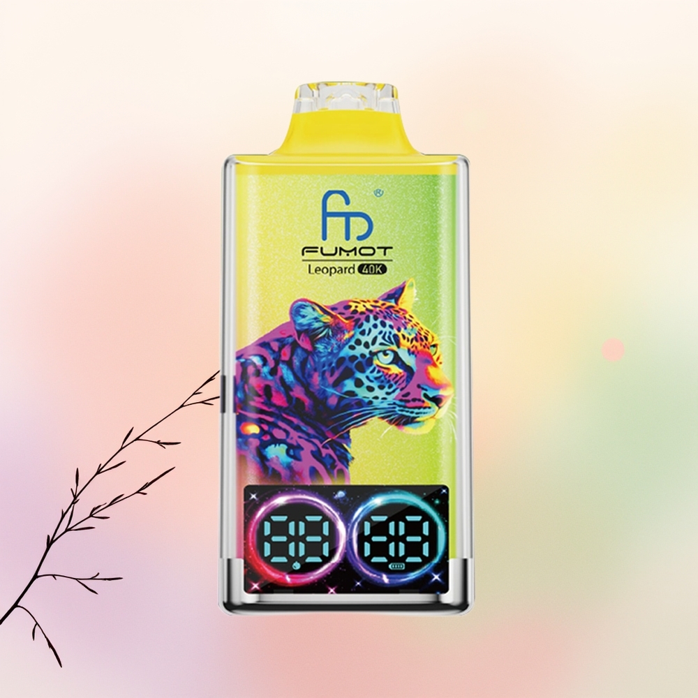 Fumot Leopard 40K عصير الليمون الوردي بنسبة 5%