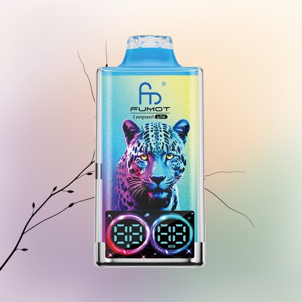 Fumot Leopard 40K التنين الجليدي الأسود - ٥٪ نيكوتين