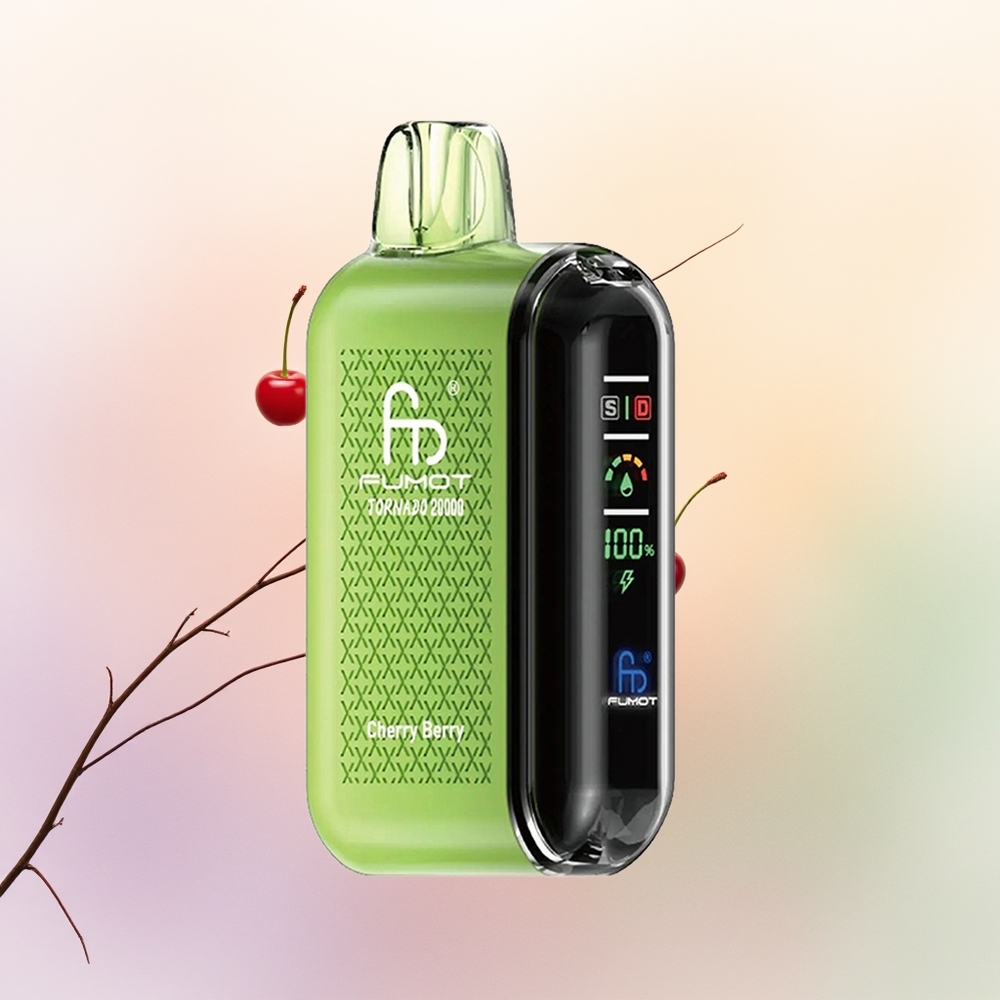 Fumot Tornado 20000 الكريزية المزدوجة