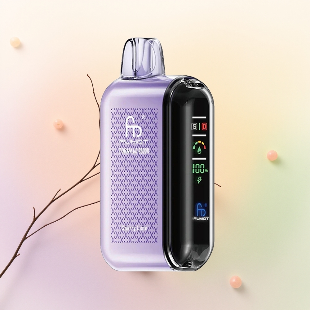 Fumot Tornado 20000 كرز ليمون مع شاشة ذكية