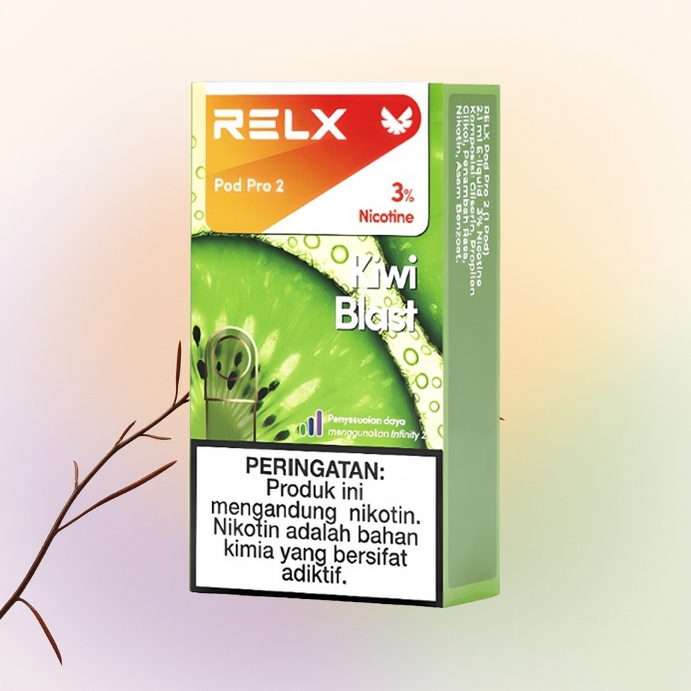 Relx Pod Pro 2 Vape Device كيوي انفجار مع 1.9 مل و 3 أوضاع