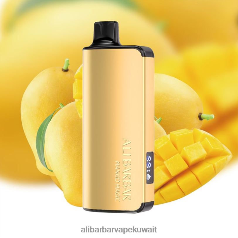 Alibarbar Vape Nicotine Content - سحر المانجو 4T8VD48 Alibarbar Ingot 20000 سيجارة للاستعمال مرة واحدة