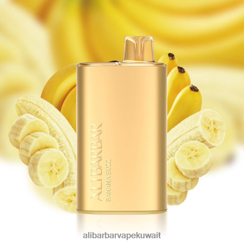 Alibarbar Vape Kuwait - طنين الموز 4T8VD2 Alibarbar Rich 8000 سيجارة يمكن التخلص منها
